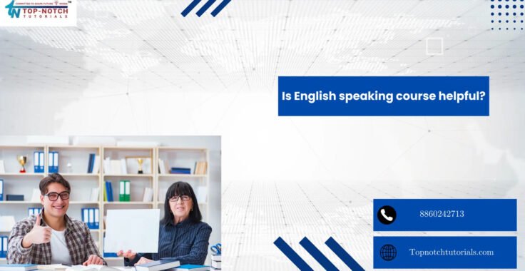 Is English speaking course helpful?