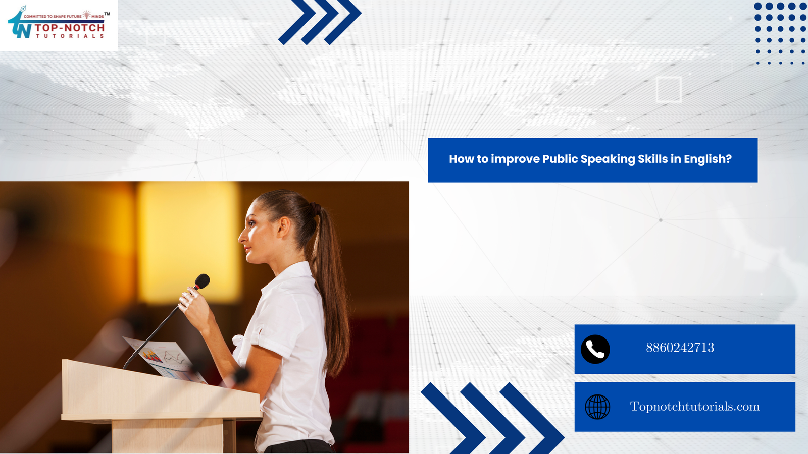 How to improve Public Speaking Skills in English? - Topnochtutorials