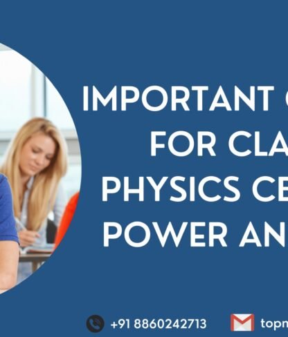 Important Questions for Class 11th Physics CBSE Work Power and Energy
