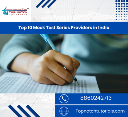 Top 10 Mock Test Series Providers in India