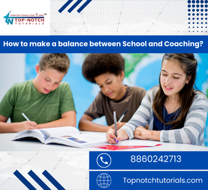 How to make a balance between School and Coaching?