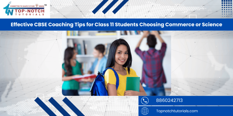 Effective CBSE Coaching Tips for Class 11 Students Choosing Commerce or ...