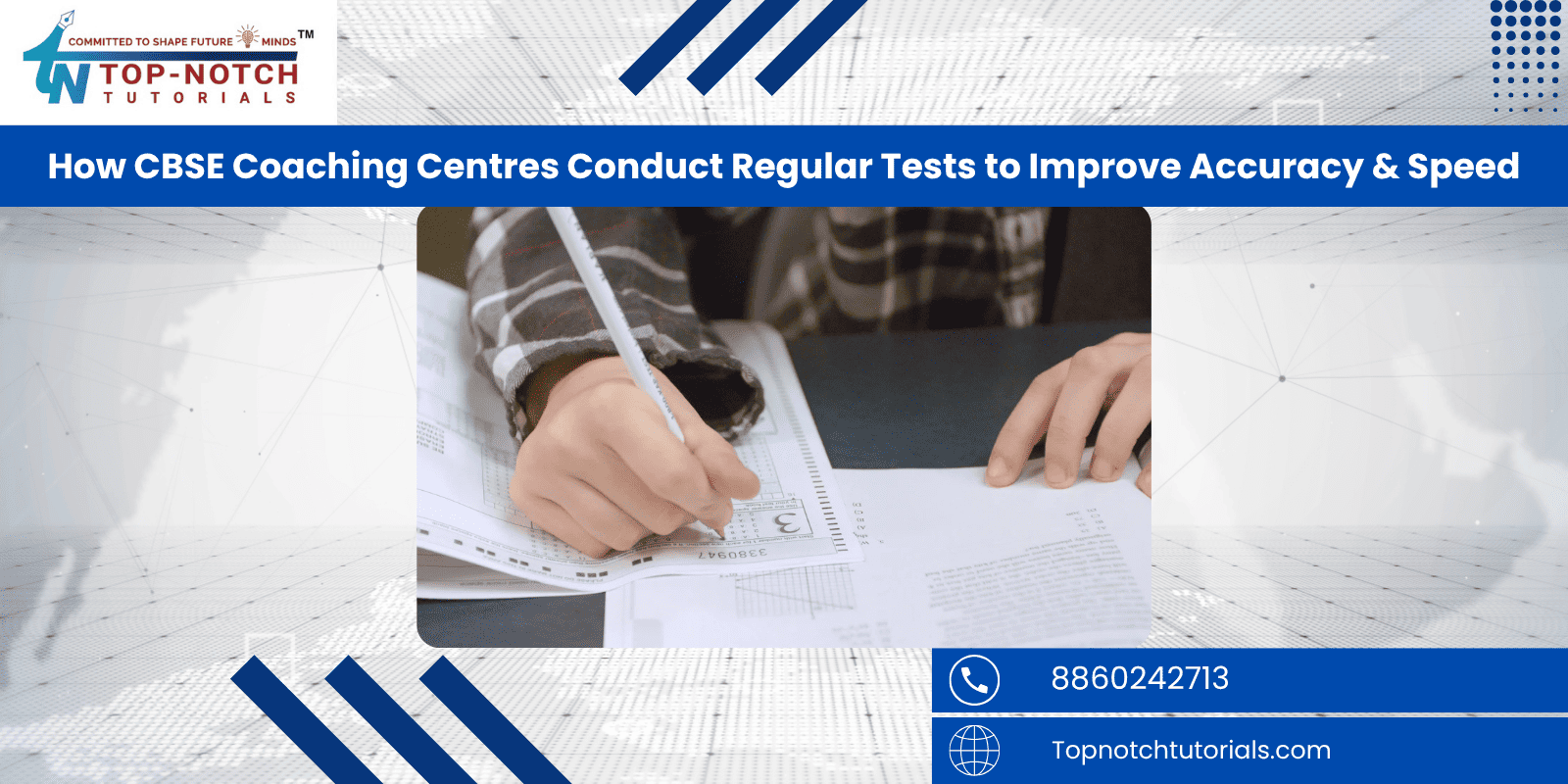 How CBSE Coaching Centres Conduct Regular Tests to Improve Accuracy & Speed