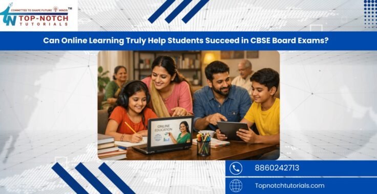 Can Online Learning Truly Help Students Succeed in CBSE Board Exams?