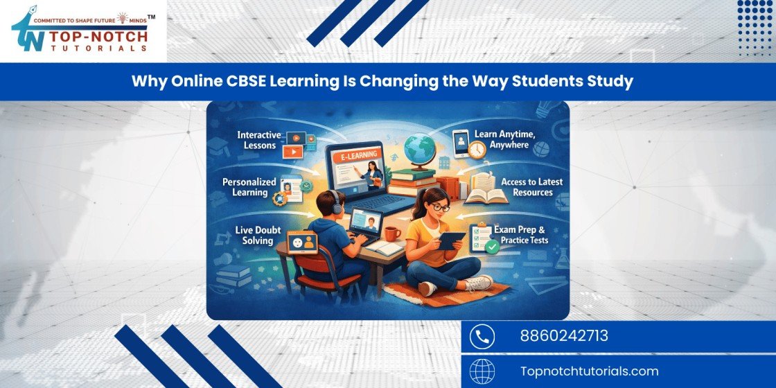 Why Online CBSE Learning Is Changing the Way Students Study