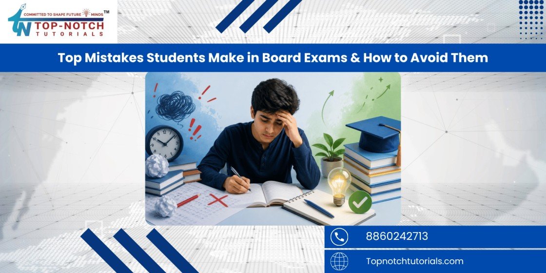 Top Mistakes Students Make in Board Exams & How to Avoid Them