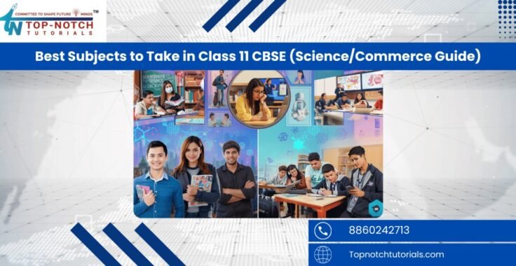 Best Subjects to Take in Class 11 CBSE (Science/Commerce Guide)