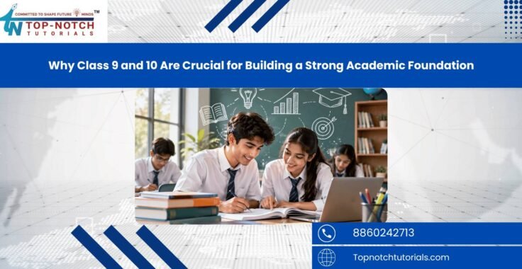 Why Class 9 and 10 Are Crucial for Building a Strong Academic Foundation